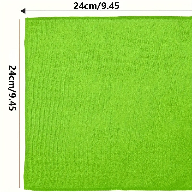 Microfiber Cleaning Cloth Pack - Multipurpose Towel for Home & Kitchen Use, Durable & Absorbent, Ideal for Living Room, Bedroom, Bathroom & Furniture, Effortlessly Removes Stains & Grease, Essential Cleaning Supplies