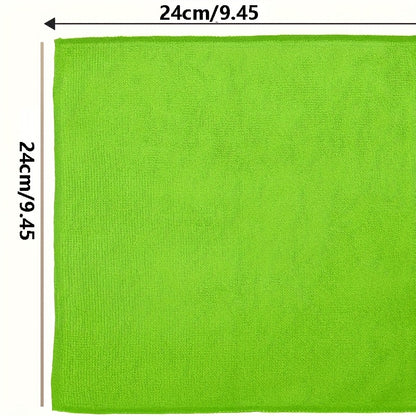 Microfiber Cleaning Cloth Pack - Multipurpose Towel for Home & Kitchen Use, Durable & Absorbent, Ideal for Living Room, Bedroom, Bathroom & Furniture, Effortlessly Removes Stains & Grease, Essential Cleaning Supplies