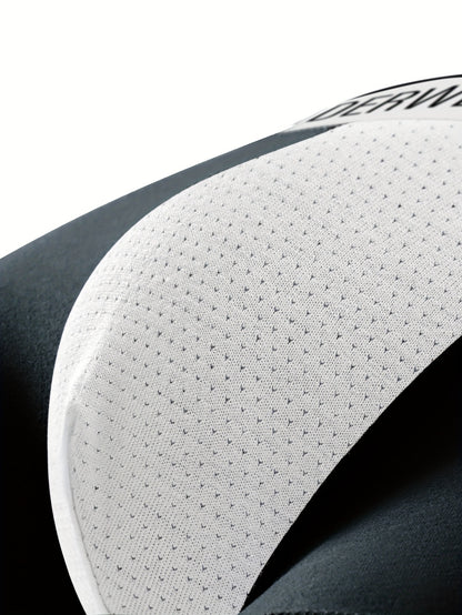 5-Pack Men'S Black High-Waisted Boxer Briefs - Premium Comfort, Breathable & Light Beige-Friendly Underwear for Youth, Casual Attire, Stylish Undergarments, Modern Undergarments, Soft Material, Comfortable Fit, Multipack Unde