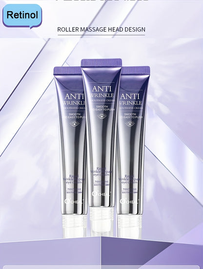 Smoothes Winkles Rolling Eye Cream, Firming And Tightening Skin Eye Essence, Eye Care Cream