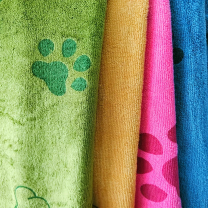 Ultra-Absorbent Microfiber Pet Bath Towel For Dogs & Cats, 69.85cm X 99.06cm, Lint-Free, Quick Dry
