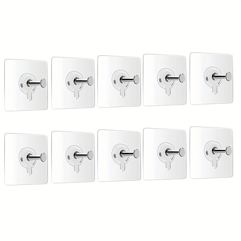 28pcs Damage-Free Strong Adhesive Wall Stickers - Invisible Screw Nails for Wedding Photos, Photo Frames, Utility Hooks - No Trace Nail Hooks for Secure Hanging, Utility Hooks