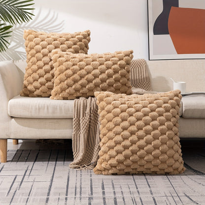 1pc, Square Cushion Cover, Zipper Single-sided Printed Pillowcase, Home Decor, Room Decor, Living Decor, Bedroom Decor (pillow Core Is Not Included)