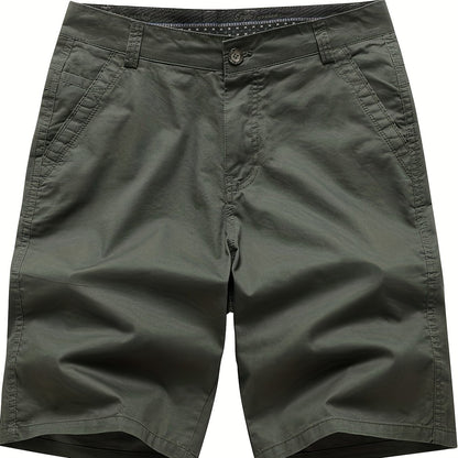 Men'S Loose-Fit Breathable Stretch Suit Shorts - Soft Light Beige-Friendly Fabric, Super Comfortable & Versatile for Work, Casual, Outdoor, and Leisure Activities, Perfect for Home, Fishing, and Gifts, Ideal to Size Up, Casua