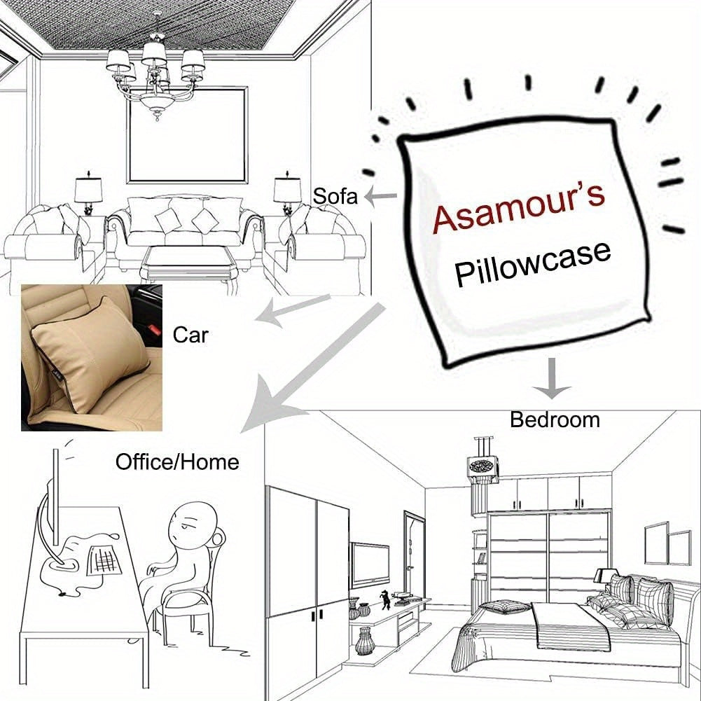 4pcs African Art Throw Pillow Covers Set - Stylish Home Decor with One-Sided Print, Square Polyester Cushion Covers, Modern Sofa Decorative Pillowcases