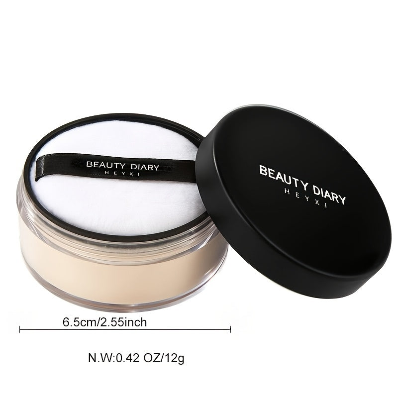 Loose Setting Powder, Toning And Fixing Makeup Air Powder, Gentle Skin Correction Makeup