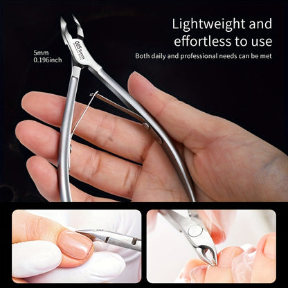 Cuticle Scissors Trimmer For Ingrown Nail, Nail Care Beauty Manicure Products Tool, Dead Skin Remover Nipper Accessories Tool