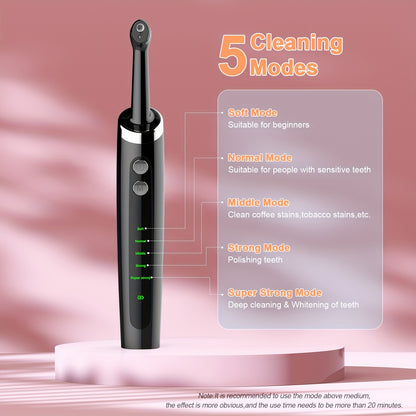 Household Dental Calculus Remover Teeth Kit Electric Tooth Polisher With Multifunctional Replacement Head