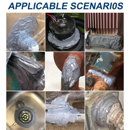 KAVLEE 100g Magic Repair Glue - AB Metal Strength, Heat Resistant, Cold Weld Adhesive for Durable Iron Bonding, Quick & Easy Application, All-Purpose Repair Gel, Allpurpose Adhesive|Userfriendly Packaging|Cold Weld Technology