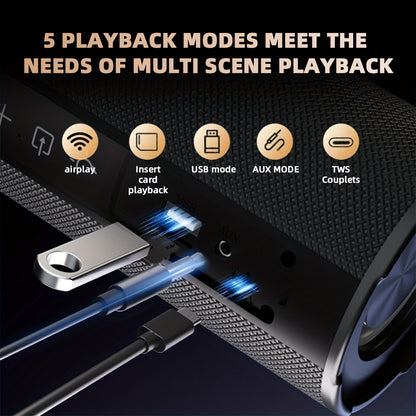 For Philips Wireless Speakers with High Fidelity Sound Quality, Low Power Consumption, Long Battery Life, and Drawstring for Easy Carrying, Portable Audio, Compact Design, Durable Build, Hiquality Audio, Usb Charging, Music L