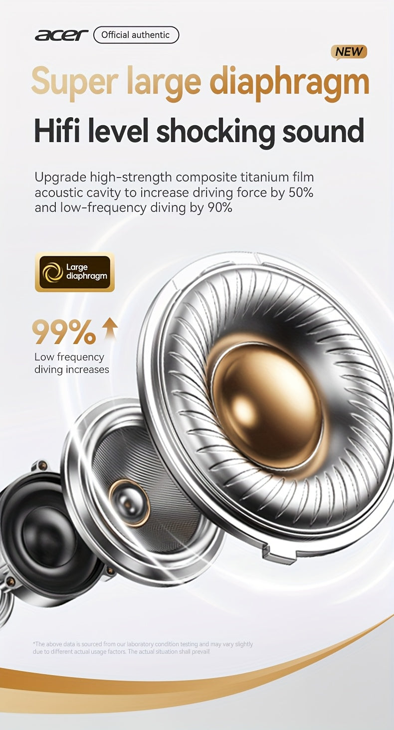 Upgraded Wireless Over-Ear Headphones with Bass-Enhanced Sound, Lightweight Foldable Design Featuring Built-In Microphone. Includes 3.5mm Audio Cable