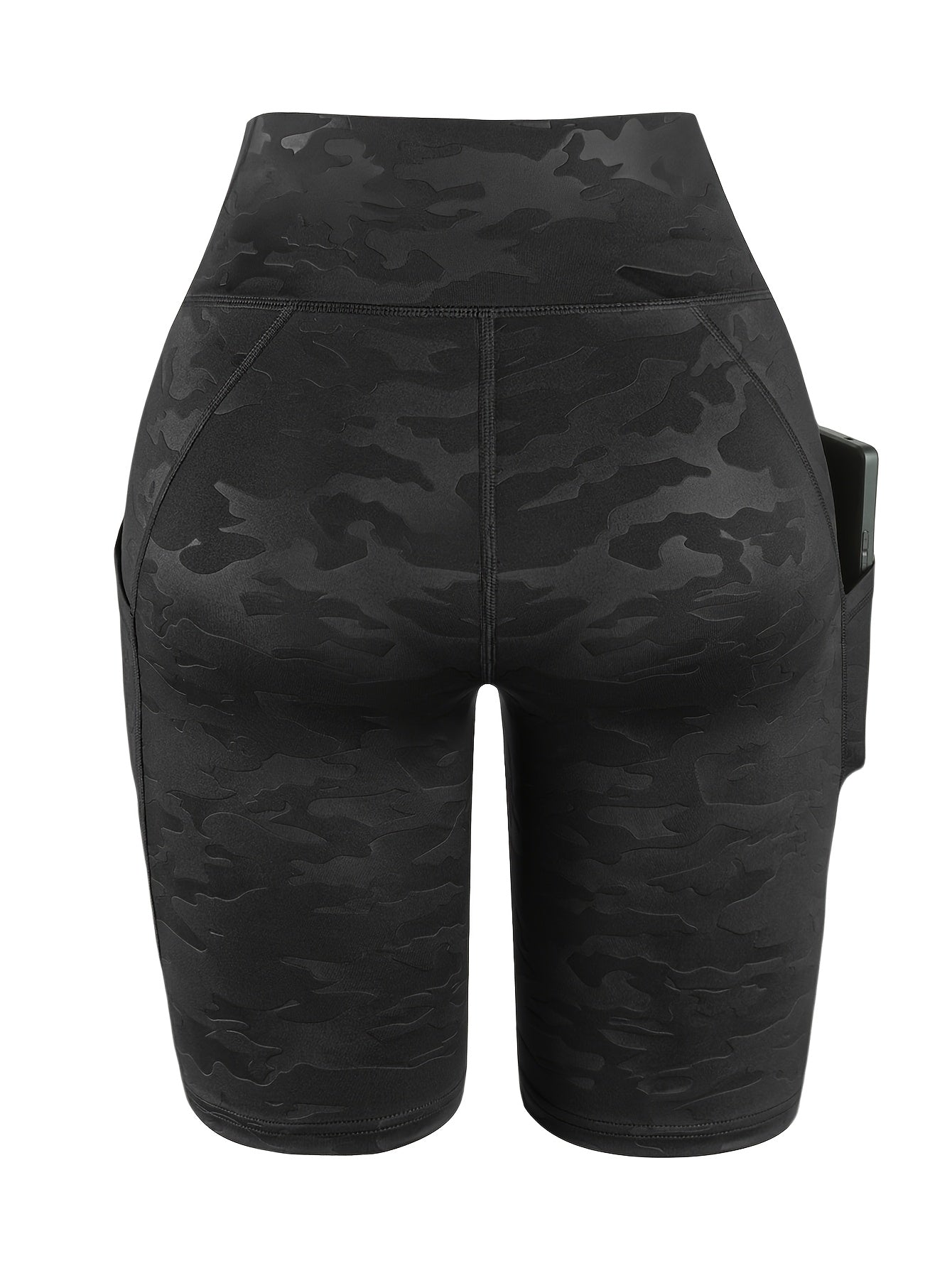 4pcs Women'S High-Waist Camouflage Print Leggings - Stretchy, Breathable Activewear with Pockets for Running, Fitness, Yoga - Spring/Summer/Fall Outdoor Pants, High Waisted Legging