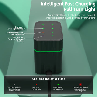 PUJIMAX 8-Pack High-Capacity 4255mWh & 1100mWh AA+AAA Lithium with 8-Slot Fast Charger - Long-Lasting Power, Over-Voltage/Over-Current/Over-Heat/Over-Temperature/Over-Voltage Protection, Compatible with Smartphones, Laptops,