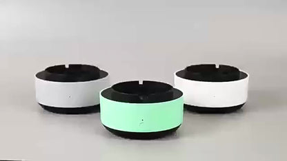 Smart Ashtray Air Purifier - Instant Odor Elimination, Battery-Powered (AA Batteries Not Included), Perfect for Home & Gifts
