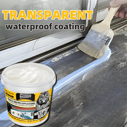 Doeyvose 1kg/35.28oz Heavy-Duty Waterproof Sealant - White Quick-Dry Multi-Purpose Instant Leak Repair for Roofs, Floors,, RV, Boat, Shower - Strong Bonding Agent, Paintable & Coating (No Color Change)
