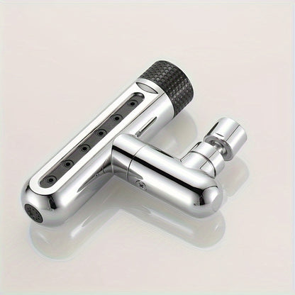 Modern 360° Rotating Faucet Nozzle Replacement Parts with 6 Spray Modes for Kitchen Sink, Metal and Plastic Materials, Splash-Proof Design, A Great Gift Idea