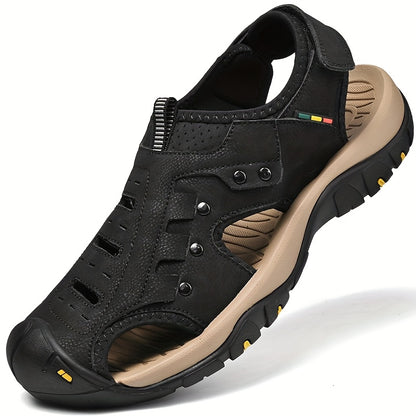 Women'S Black Brown Grey Sandals - Summer Hiking Slippers with Adjustable Closure, Rubber Sole, and Comfortable Upper Material for Casual Outdoor Wear, Strappy Sandals