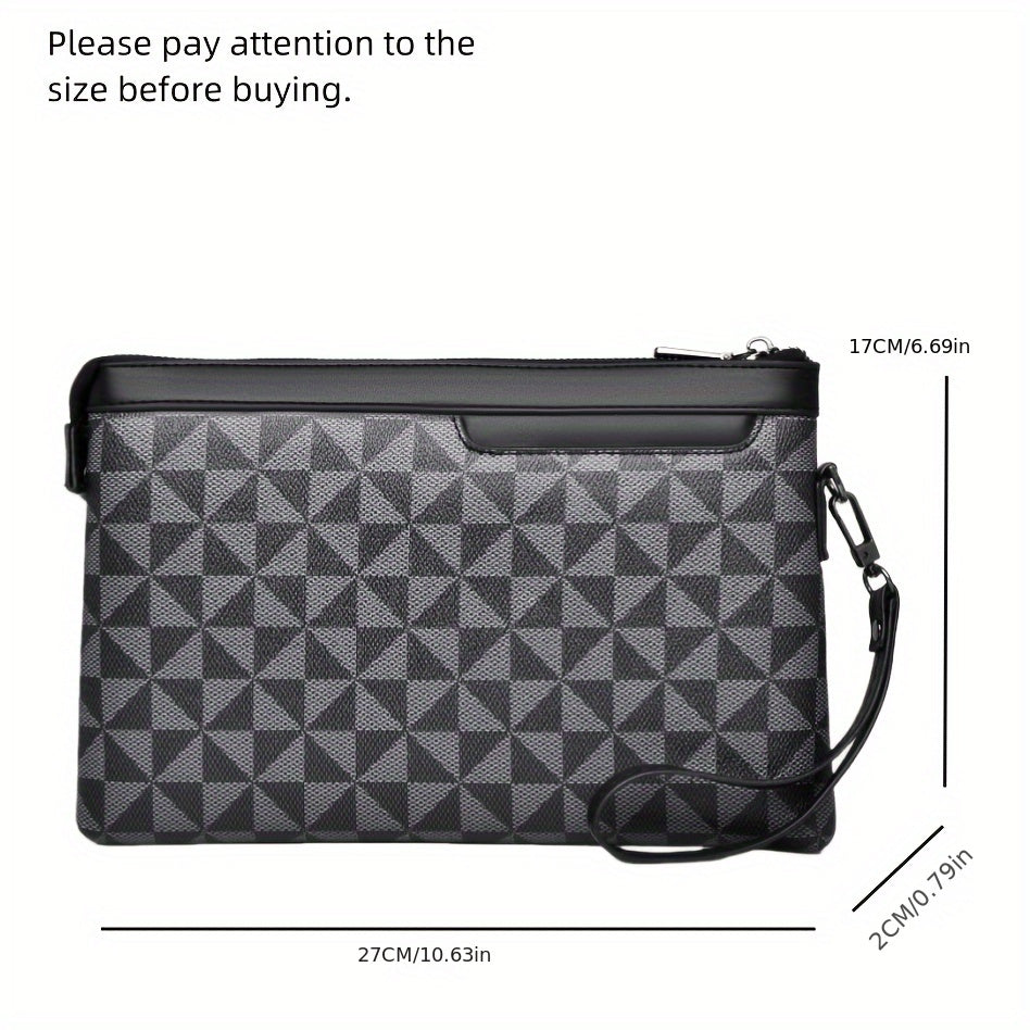 Simple Men's Handbag for Keys, Credit Cards, Mobile Phones, etc