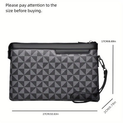 Simple Men's Handbag for Keys, Credit Cards, Mobile Phones, etc