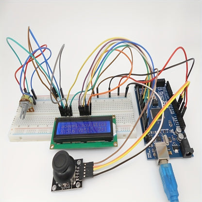 1 Set Full Version Starter Kit For Arduino Beginner Learning, MEGA 2560 Servo Motor LCD1602 Model