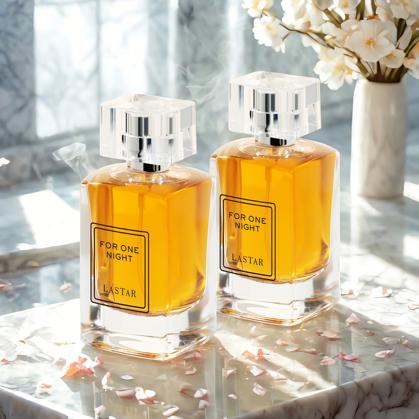 LASTAR Pheromone Long Lasting Perfumes, 100ml/3.38fl.oz Travel Size Fragrances, Eau De Parfum for Women And Men, Cream, Vanilla, Patchouli, Orange Blossom, Suitable for Father's Day, Mother's Day, Thanksgiving, Christmas, Hol