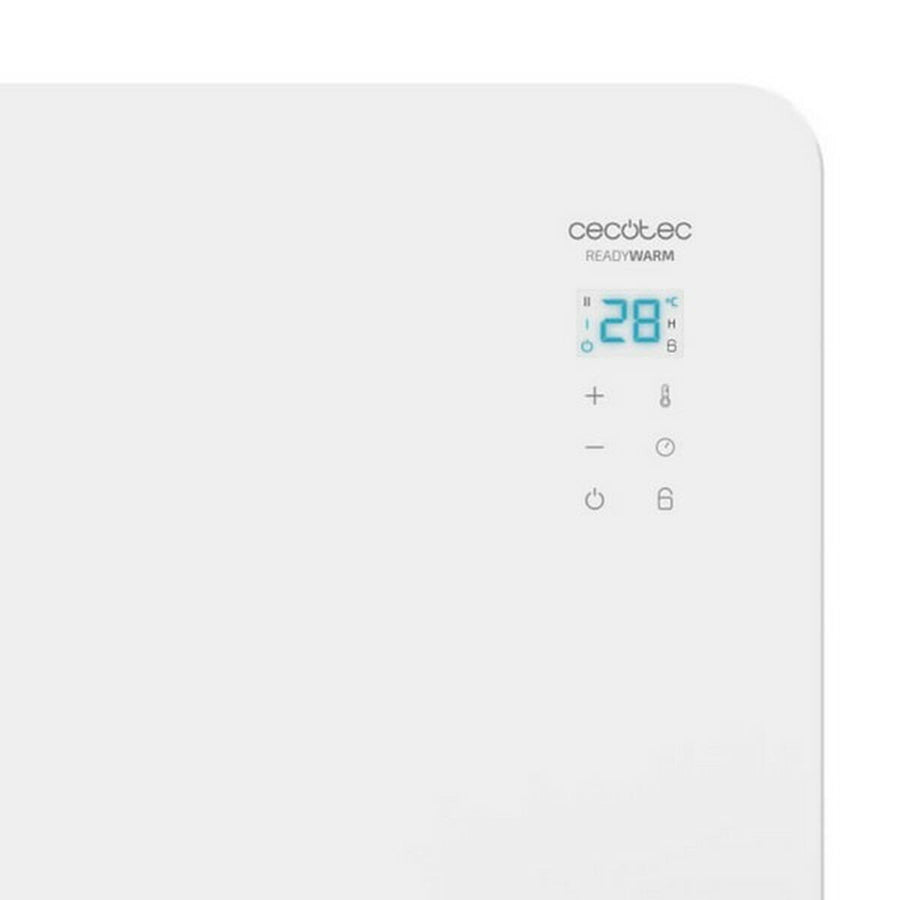 Aquecedor Elétrico de Convenção Cecotec Ready Warm 6700 Crystal Connection 1500W WIFI Branco