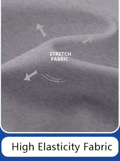 2pcs Women'S High-Waisted Wide-Leg Pants with Heart Letter Print - Casual Loose-Fit Joggers, Solid Color, All-Season Comfort, Pockets, Versatile for Casual Attire