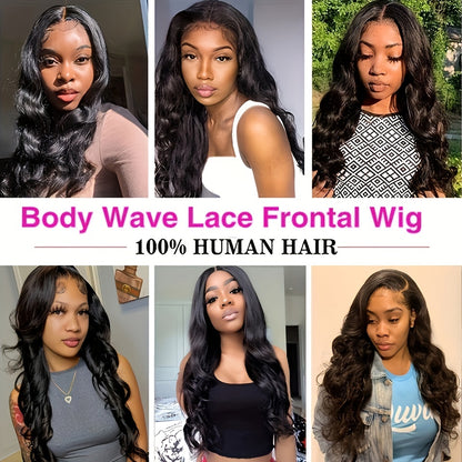 13x4 Lace Front Human Hair Wigs Brazilian Body Wave Lace Front Wig Lace Frontal Wigs For Women Human Hair Wig - Style:Basics; Gender:Women; Density:150%; Curl:Body Wave; Lace Area:13*4; Hair Material:Human Hair