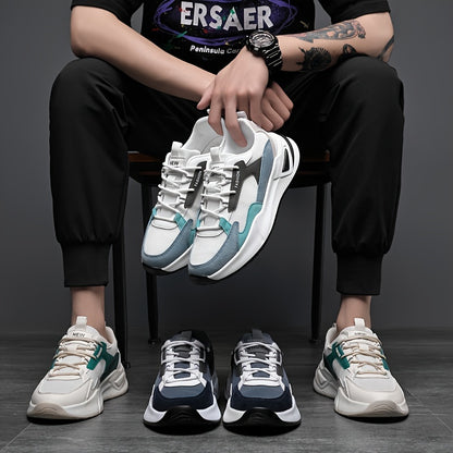 Sapatos desportivos casuais para homem estilo "dad shoes"