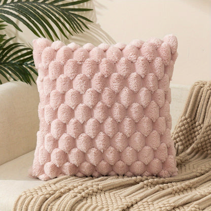 1pc, Square Cushion Cover, Zipper Single-sided Printed Pillowcase, Home Decor, Room Decor, Living Decor, Bedroom Decor (pillow Core Is Not Included)