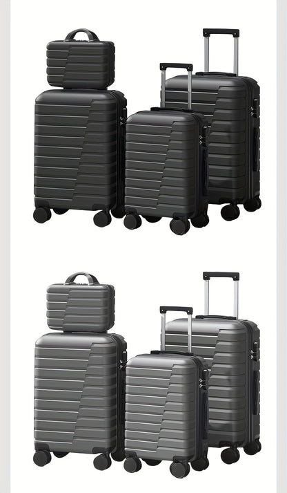 3pcs Set 20inch Travel Suitcase +Travel Bags+Toilet bag New Model Luggage Bag Durable and Suitcases Carry on Luggage, Luggage for Travel, Luggage Set, Luggage for Women, Luggage Set for Women, Expandable Carrier Set, Travel S