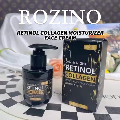 100g Retinol Collagen Day And Night Moisturizer Face Cream, Firming And Lifting Facial Skin, Hydrating More Tender, Safe And Reliable, Making Face Silky, Delicate And Tender, Improving And Revitalizing Facial Skin