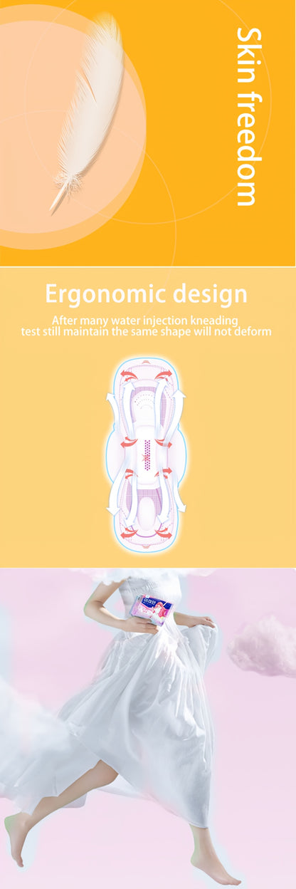 54/108pcs of Feminine Pads, 155Mm Ultra-Thin And Leak-Proof, Soft And Comfortable Without Fragrance, Menstrual Products for Women.