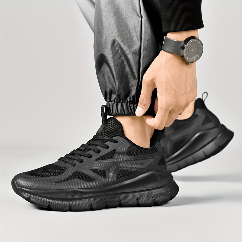 Calçado desportivo masculino casual e moderno, confortável e elegante para corrida, com características para treino cruzado, ideal para trilhos e atividades ao ar livre. Possui atacadores, cano baixo, gáspea e forro em tecido e sola em MD.