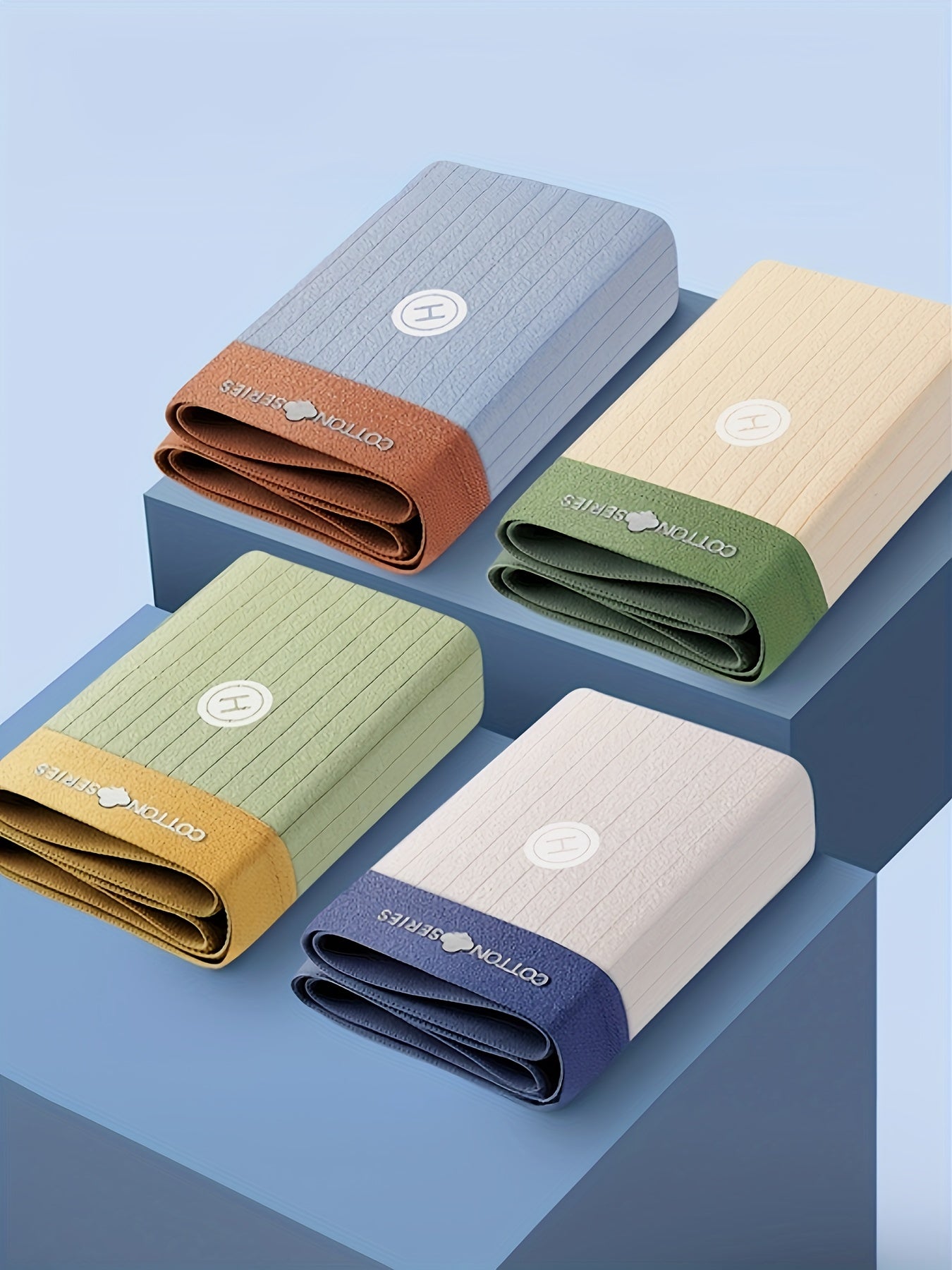 4pcs Men's Underwear, Cotton Breathable Soft Comfy Skin-friendly Stretchy Boxer Briefs Shorts, Perfect For Everyday Wear