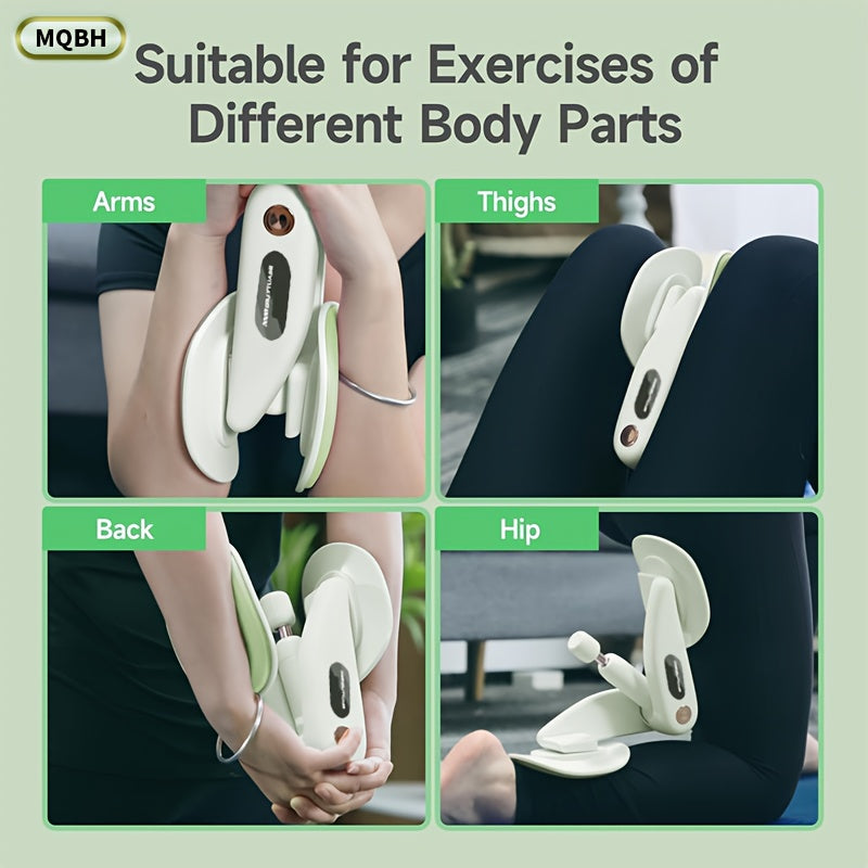 Thigh Trainer, Female Pelvic Floor Muscle Trainer, Adjustable Resistance Inner Thigh Exerciser, Upgraded 360° Inner Thigh Exerciser, Postpartum Rehabilitation Kegel Trainer, 5-30kg Resistance, Suitable for Gym and Home Worko