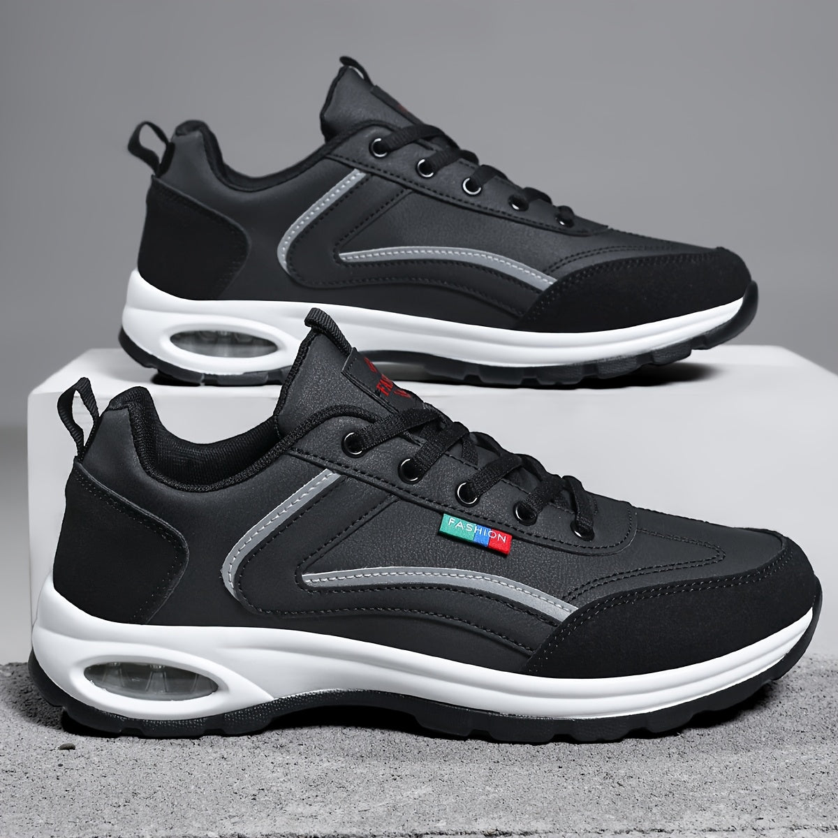 Men'S Athletic Casual Shoes with Air Cushioning, Comfortable And Lightweight for Driving, Leisure, Training, And Outdoor Hiking.