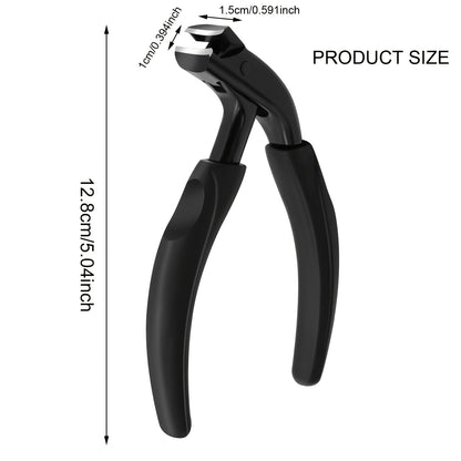 Professional Toenail Clippers for Ingrown and Seniors Thick Toenails - Heavy Duty Podiatrist Toe Nail Cutter, Easy Grip Handle Stainless Steel Fingernails clippers Sharp Curved