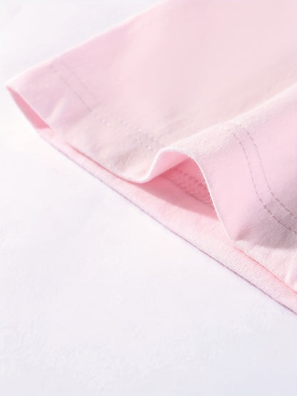 Kid's Solid Color T-shirt, Casual Short Sleeve Top, Boy's Tee For Summer