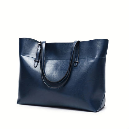 Women's Tote Bag with Adjustable Shoulder Strap - Elegant Brown, Zipper Closure, Wrist Strap - Spacious Work, Travel, Everyday Handbag - Durable Women's Purse, Versatile Carryall, Sophisticated Design, Highquality Finish, Fas