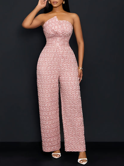 Vintage Style Elegant Floral Texture Business Trousers for Women