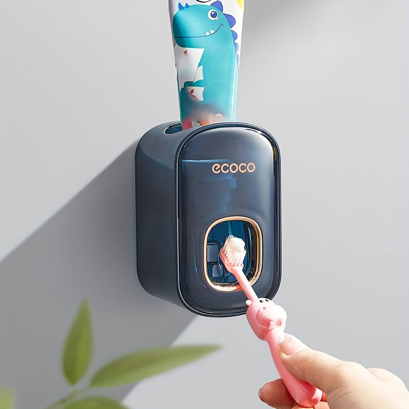 Dispensador de pasta de dentes automático e elegante para montagem na parede - Não necessita de eletricidade.