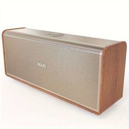 DOSS SoundBox XL Ultra 80W Wireless Home Speaker with Subwoofer, 2.1 Channel Sound System, 18-Hour, Wireless 5.3, -C, DSP Technology & Low Frequency, Compatible with Smartphones, Tablets, Laptops, Music Players - Modern Metal