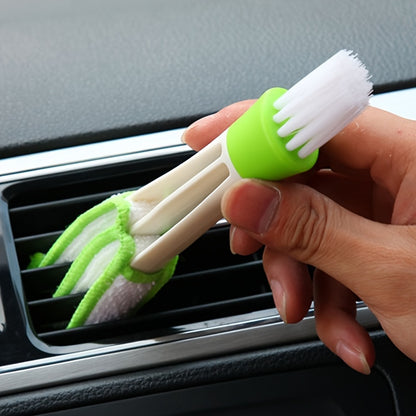 1pc, Multi-functional Air-Conditioning Shutter Brush - Detachable and Washable Cleaning Clip for Door Partitions and Dead Corners