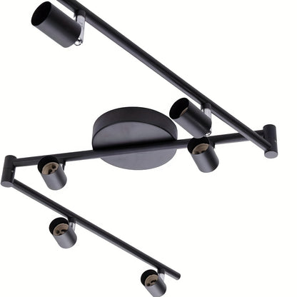 Kit de Iluminação LED 6 Luzes Preto