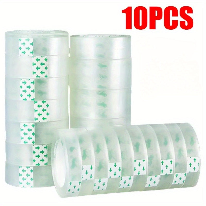 10 Rolls Heavy Duty Clear Packing Tape