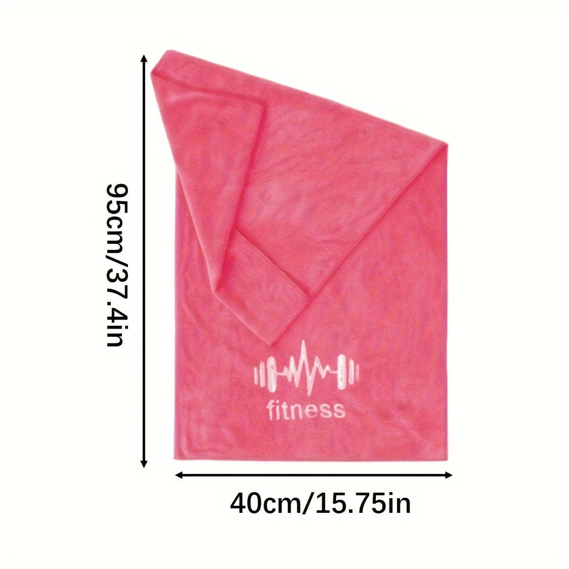 Lightweight, Quick-Drying Sports Towel - Soft Sweat Absorption for Men & Women - Perfect for Outdoor Gym, Training & Running!