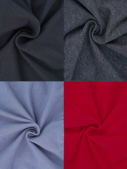 5pcs Football Print Boxer Briefs for Teen Boys - Breathable, Stretchy, Comfort Fit with Elastic Waistband & Half-Button Closure, Black with White & Red Soccer Design, Sports Underwear, Youth Athletic Wear, Sporty Boxers, Brea