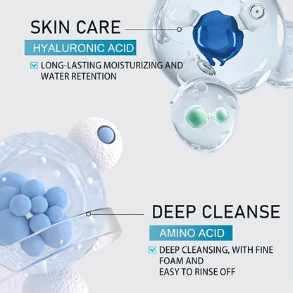 Men's Cologne Shower Gel, Deep Cleansing & Shampoo Combo, Rich Lather, Long-Lasting Fragrance, Enriched with Hyaluronic Acid, Ideal Gift