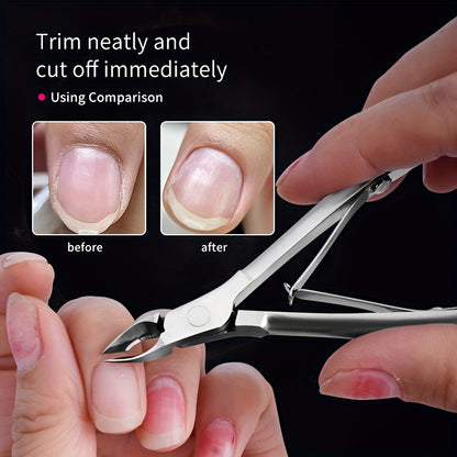 Cuticle Scissors Trimmer For Ingrown Nail, Nail Care Beauty Manicure Products Tool, Dead Skin Remover Nipper Accessories Tool